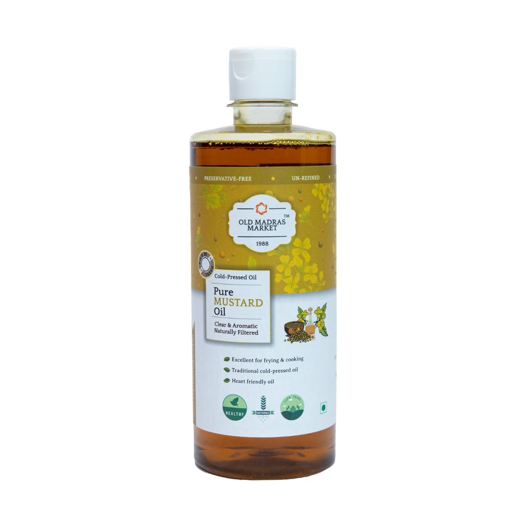 Cold Pressed Mustard Oil – Heart Friendly