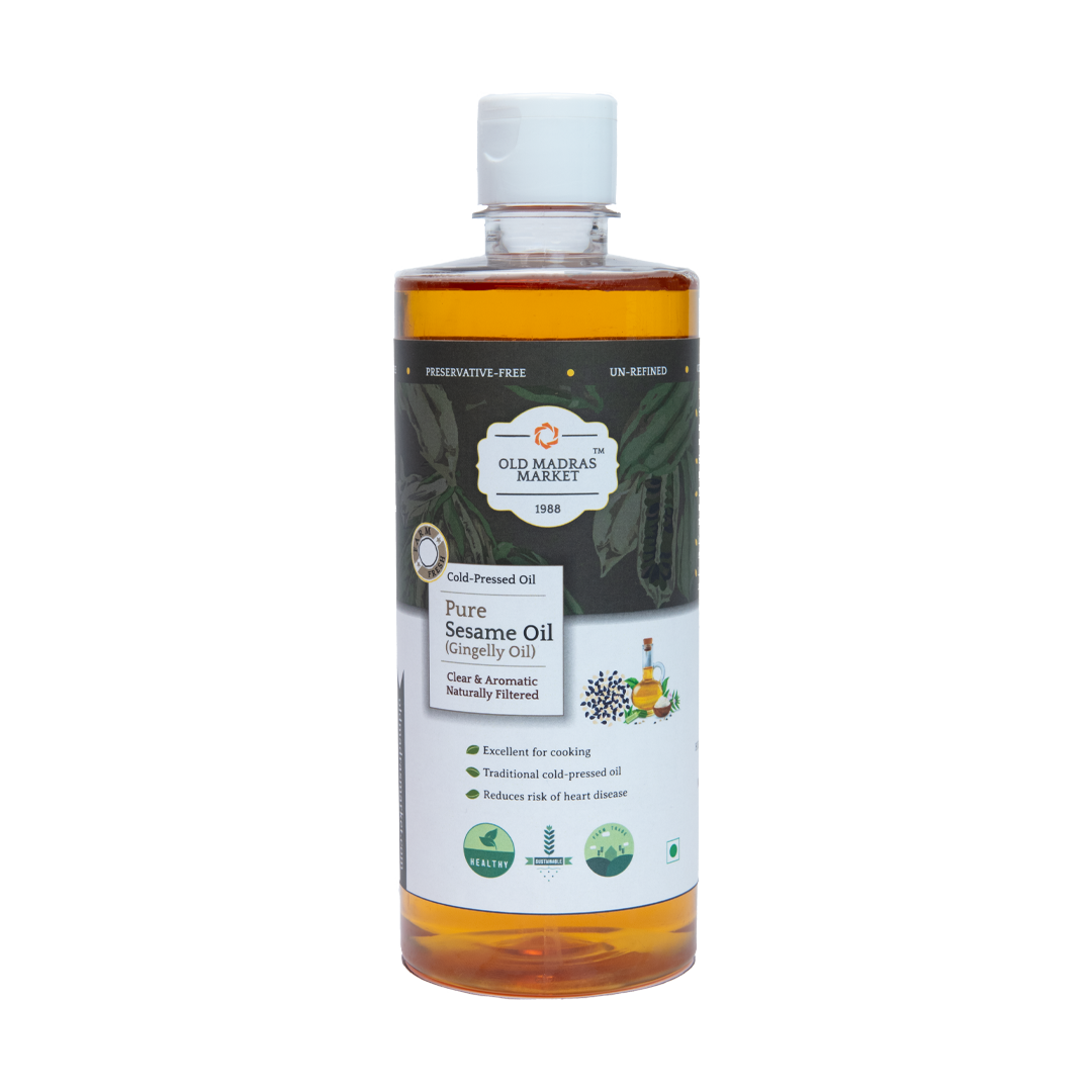 Cold Pressed Sesame Oil – Authentic Gingelly Oil