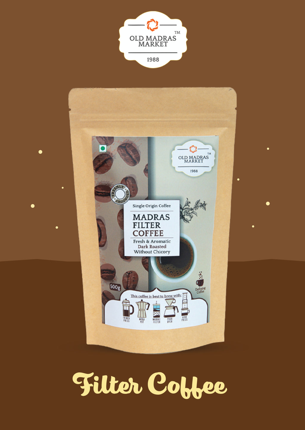 Madras Filter Coffee - Pure & Strong