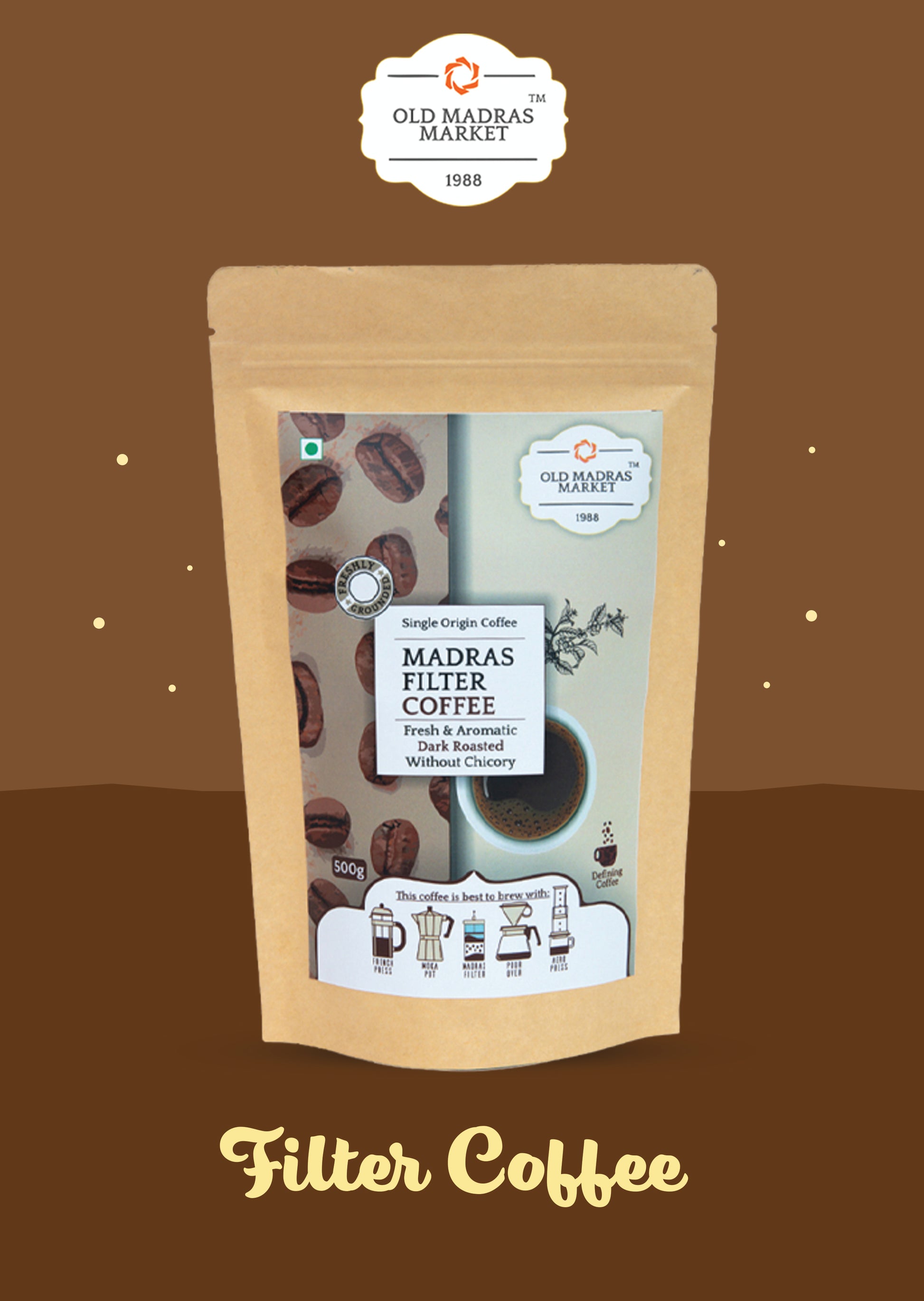 Madras Filter Coffee - Pure & Strong