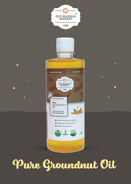 Cold Pressed Groundnut Oil – Nutty & Natural