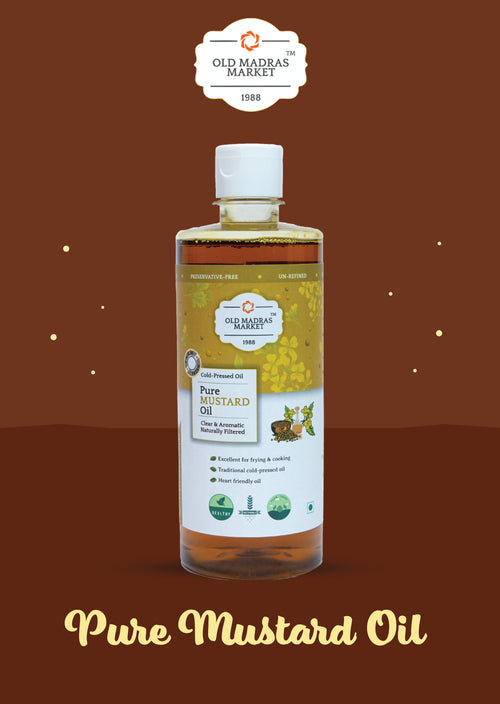 Cold Pressed Mustard Oil – Bold & Unfiltered