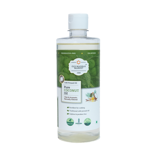 Cold Pressed Coconut Oil – 100% Natural, Wood-Pressed